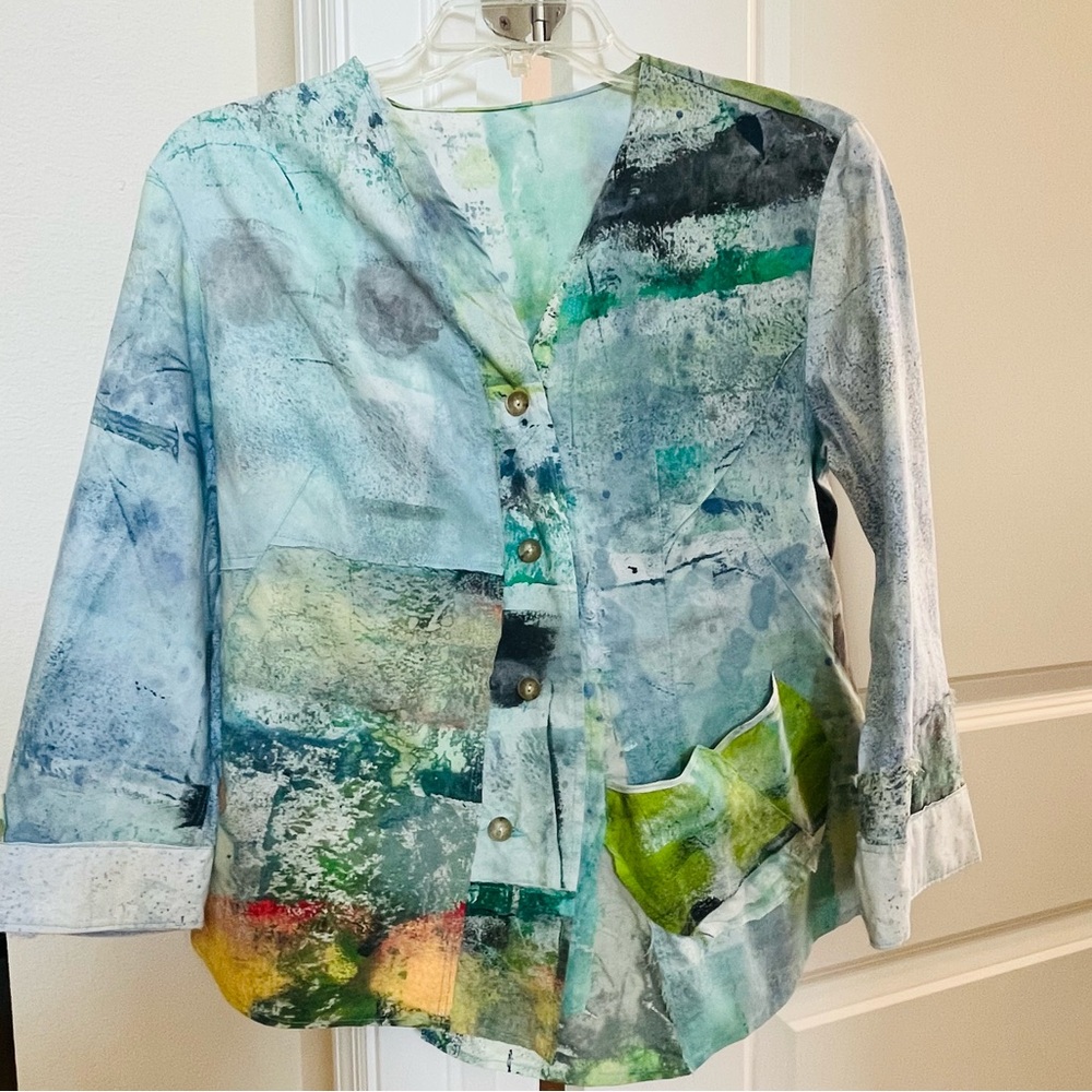 Tatiana Palnitska Watercolor Jacket
